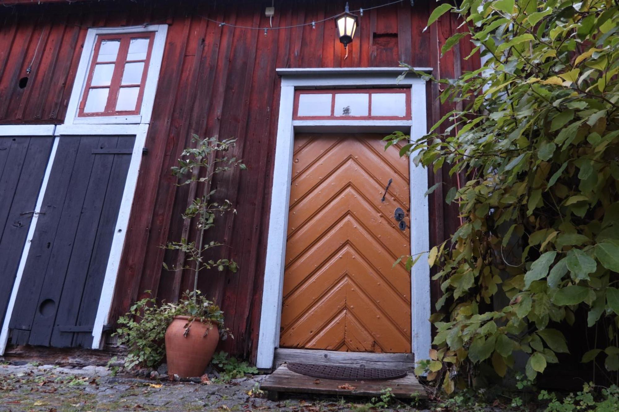 Remarkable Harbour View Cabin. Östhammar Exteriér fotografie